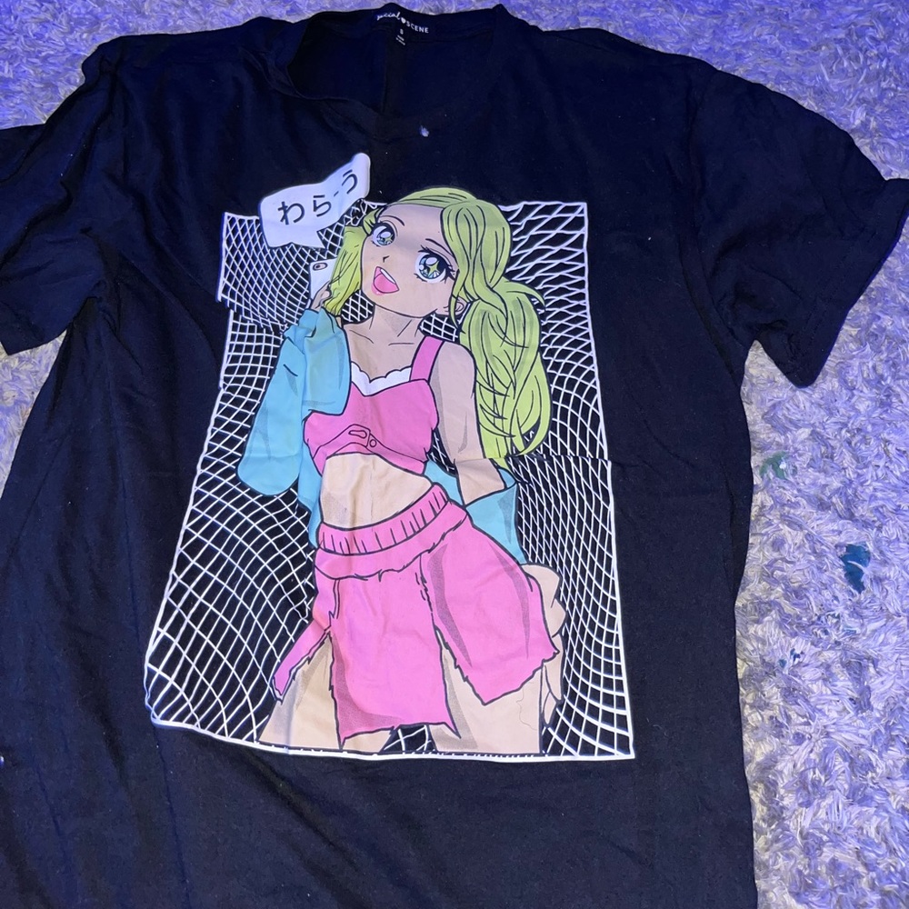 Cute anime girl shirt